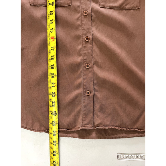 Reformation Brown Button Down Shirt - Picture 14 of 15